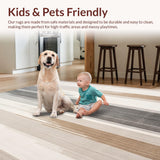 Beige and Slate with Gradient Stripes Abstract Textures(Beige)