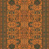 Ultra Soft Area Rug, Non Slip, Stain Resistant, Washable Area Rugs for Living Room, Bedroom, Luxurious Exotic Snake Aesthetic(Orange)