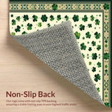 Traditional Shamrock Patterned Decor(Green)