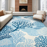 Contemporary Oceanic Coral Art(Blue)