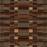 Ultra Soft Area Rug, Non Slip, Stain Resistant, Washable Area Rugs for Living Room, Bedroom, Whimsical Retro Animal Print(Brown)