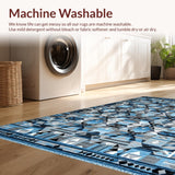 Sophisticated Shades of Abstract Bliss(Blue)