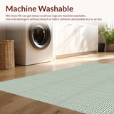 Ultra Soft Area Rug, Non Slip, Stain Resistant, Washable Area Rugs for Living Room, Bedroom, Subtle Earthy Trellis Pattern(Gray)