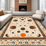 Eclectic Pastel Geometric Shapes(Beige)