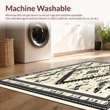 Tribal Geometric Artisan Runner With Elegant Tassels For Hallway(Gray)