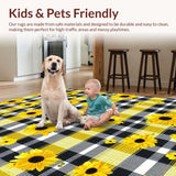 Stylish Black and Yellow Tartan(Yellow)