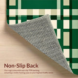 Bold Rustic Striped Composition(Green)