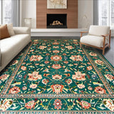 Floral Vintage Green Elegance(Green)