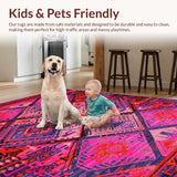 Contemporary Elegant Striped Composition(Pink)