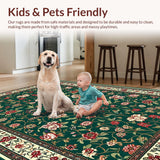 Vintage Botanical Flourish Motif(Green)