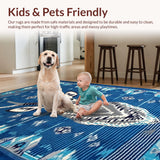 Dynamic Blue and Gray Ethnic Style(Blue)