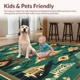 Eclectic Earthy Southwest Motif(Green)