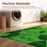 Lush Playful Textured Elegance(Green)