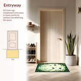 Rustic Charm with Plant(Green)