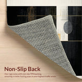 Trendy Vibrant Angular Composition(Black)