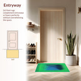 Illusory Vibrant Spiral(Green)