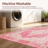 Contemporary Beige Wave Motif(Pink)