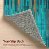 Elegant Multi Hued Circular Design(Blue)