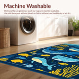 Colorful Whale Alphabet Aesthetic(Blue)