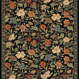 Vibrant Abstract Botanical Aesthetic(Black)
