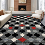 Elegant Striped Patterned Composition(Black)