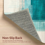 Dynamic Aqua and Ivory Fusion Style(Blue)