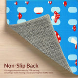 Delightful Fun Shroom Motif(Blue)