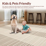 Contemporary Minimalist Lattice Motif(Beige)