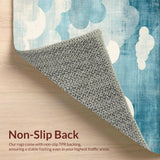 Chic Contemporary Plush Textured(Blue)