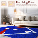 Colorful Whimsical Game Inspired Artwork(Blue)