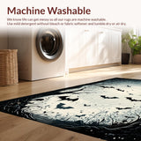 Whimsical Dark Fantasy Print(Black)