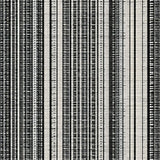 Ultra Soft Area Rug, Non Slip, Stain Resistant, Washable Area Rugs for Living Room, Bedroom, Ebony & Ivory: Striped Cotton Weave Patio Carpet, Casual Style(Black)