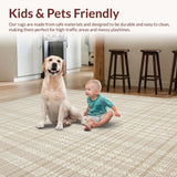 Elegant Diamond Checkered Aesthetic(Beige)