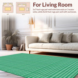 Elegant Checkered Decor(Green)