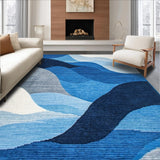 Elegant Abstract Blue Tones(Blue)