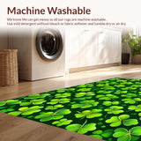 Festive Shamrock Truck Motif(Green)