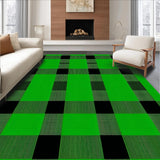 Stylish Green Buffalo Check Style(Green)