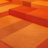 Ultra Soft Area Rug, Non Slip, Stain Resistant, Washable Area Rugs for Living Room, Bedroom, Modern Burnt Orange Living Room Non-Slip Rug(Orange)