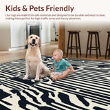 Chic Striped Rustic Aesthetic(Black)