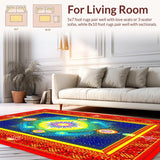 Eclectic Spiritual Symbolic Artwork(Red)