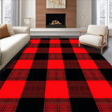 Whimsical Plaid Design Element(Red)