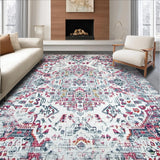 Contemporary Textured Floral Theme(Red)