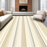 Stylish Beige Entryway with Contemporary Striped Design and Bold Lines(Beige)