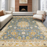 Luxurious Pastel Ogee Design(Blue)