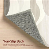 Beige with Ergonomic Cushioning and Non Slip Backing(Beige)