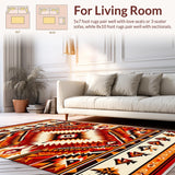 Vibrant Colorful Patterned Motif(Red)