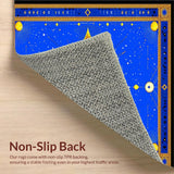 Elegant Gold Geometric Entrance(Blue)