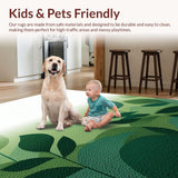 Charming Earthy Tones Runner(Green)