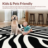 Eclectic Fun Zebra Graphic Style(Black)