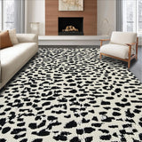 Ultra Soft Area Rug, Non Slip, Stain Resistant, Washable Area Rugs for Living Room, Bedroom, Modern Animal Design Stain-Resistant Narrow Carpet(Beige)